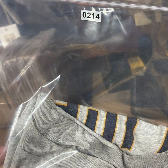 VTG Hill US Air Force Base Gray T-Shirt Size L Utah Single Stitched Distressed - Picture 10 of 10